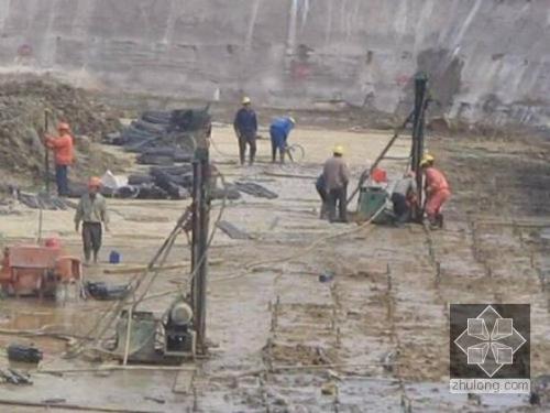 新蔡我公司承建北京房山区水池地基注浆加固工程